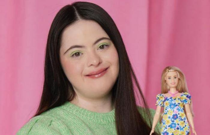 Una Barbie ispirata a Ellie Goldstein